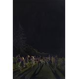 Nejasn zdroj 2017 Akryl a olej na pltn 150x100cm